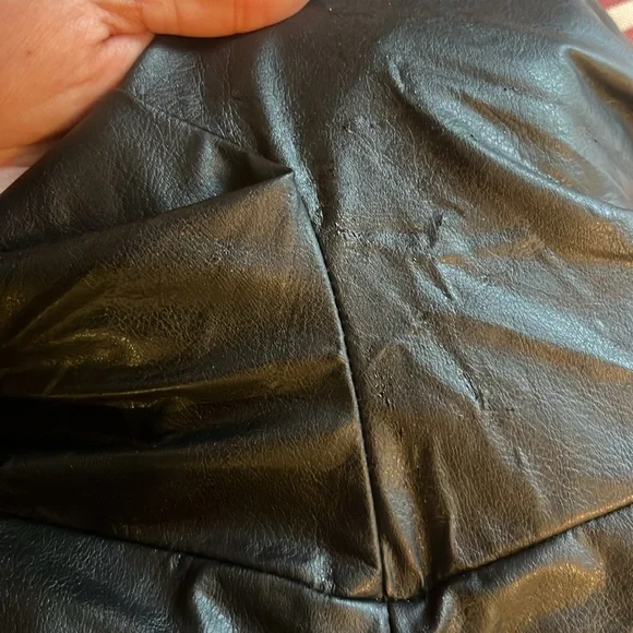 Black Faux Leather Set - Picture 8 of 8